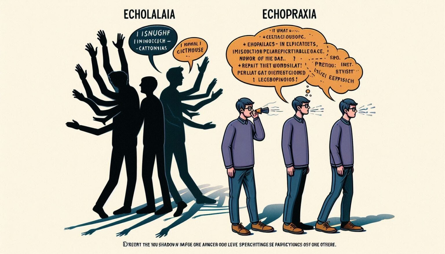 Echolalia and Echopraxia in Catatonia: Mimicking Speech and Actions